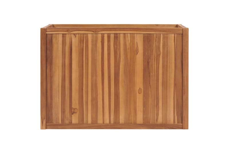 Høybed 100x50x70 cm heltre teak - Hagemøbler - Øvrig utendørs - Tilbehør utendørs - Hagekrukker