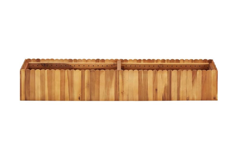 Høybed 150x30x25 cm heltre akasie - Brun - Hagemøbler - Øvrig utendørs - Tilbehør utendørs - Hagekrukker