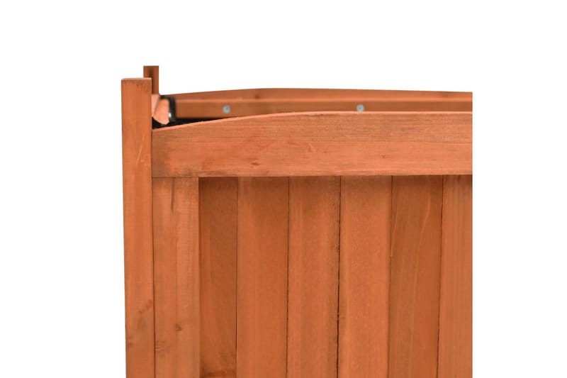 Høybed 2 stk 50x50x50 cm gran - Brun - Hagemøbler - Øvrig utendørs - Tilbehør utendørs - Hagekrukker