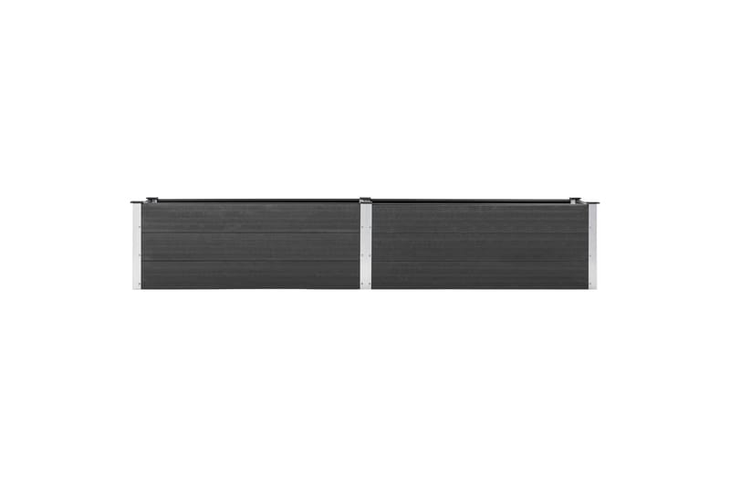 Høybed 200x50x54 cm WPC grå - Grå - Hagemøbler - Øvrig utendørs - Tilbehør utendørs - Hagekrukker