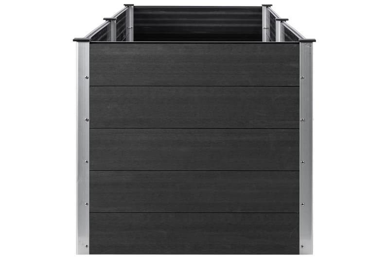 Høybed 200x50x91 cm WPC grå - Grå - Hagemøbler - Øvrig utendørs - Tilbehør utendørs - Hagekrukker