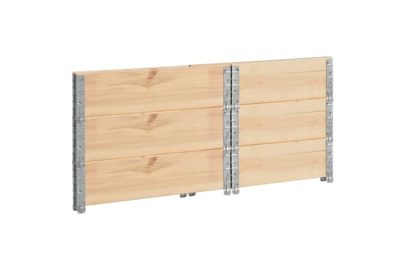 Høybed 3 stk 60x80 cm heltre furu - Hagemøbler - Øvrig utendørs - Tilbehør utendørs - Hagekrukker