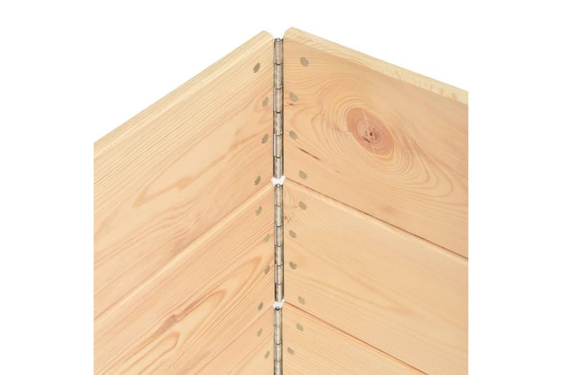 Høybed 3 stk 60x80 cm heltre furu - Hagemøbler - Øvrig utendørs - Tilbehør utendørs - Hagekrukker