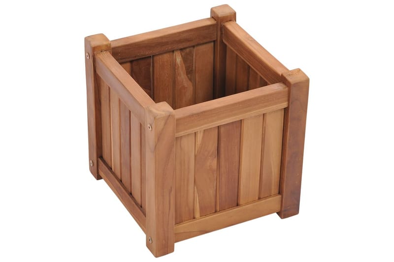 Høybed 30x30x30 cm heltre teak - Hagemøbler - Øvrig utendørs - Tilbehør utendørs - Hagekrukker