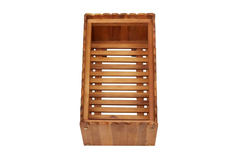 Høybed 50x30x25 cm heltre akasie - Brun - Hagemøbler - Øvrig utendørs - Tilbehør utendørs - Hagekrukker