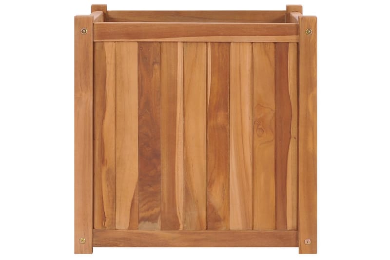 Høybed 50x50x50 cm heltre teak - Hagemøbler - Øvrig utendørs - Tilbehør utendørs - Hagekrukker