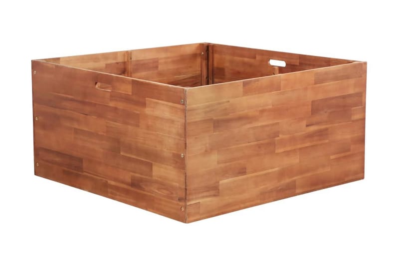 Høybed akasietre 100x100x50 cm - Hagemøbler - Øvrig utendørs - Tilbehør utendørs - Hagekrukker