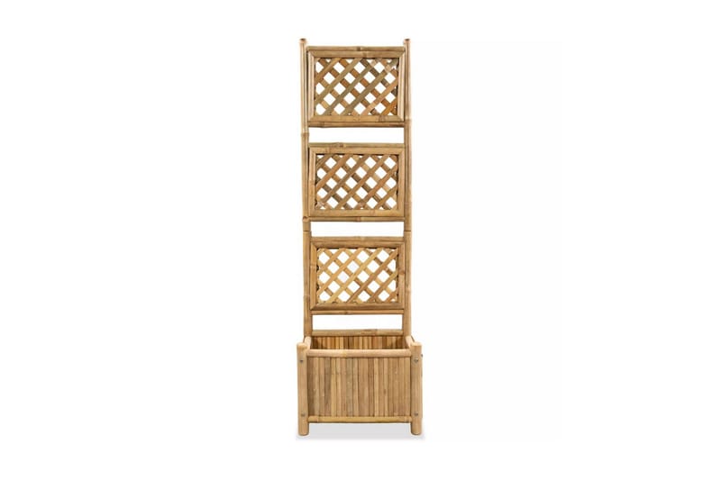 Høybed med espalier bambus 40 cm - Hagemøbler - Øvrig utendørs - Tilbehør utendørs - Hagekrukker