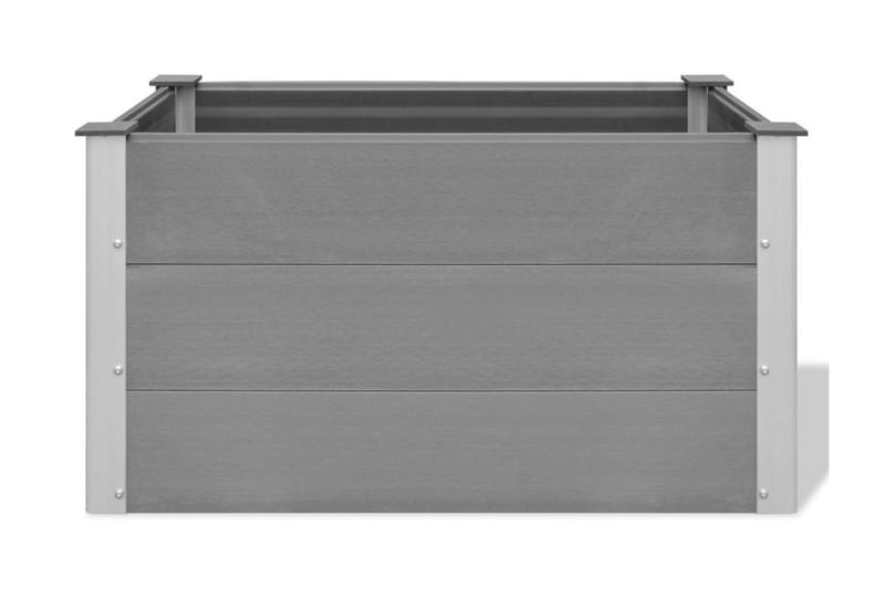 Høybed WPC 100x50x54 cm grå - Hagemøbler - Øvrig utendørs - Tilbehør utendørs - Hagekrukker