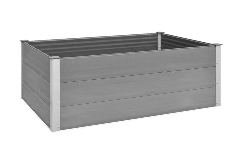 Høybed WPC 150x100x54 cm grå - Hagemøbler - Øvrig utendørs - Tilbehør utendørs - Hagekrukker