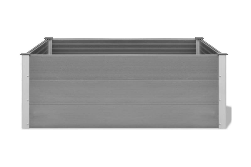 Høybed WPC 150x100x54 cm grå - Hagemøbler - Øvrig utendørs - Tilbehør utendørs - Hagekrukker