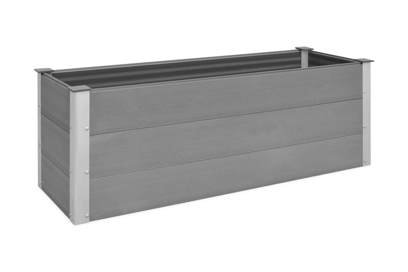 Høybed WPC 150x50x54 cm grå - Hagemøbler - Øvrig utendørs - Tilbehør utendørs - Hagekrukker