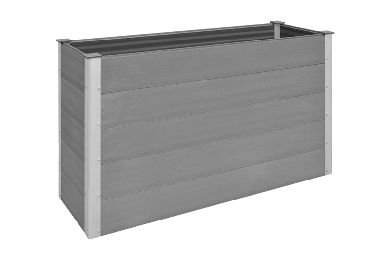 Høybed WPC 150x50x91 cm grå - Hagemøbler - Øvrig utendørs - Tilbehør utendørs - Hagekrukker