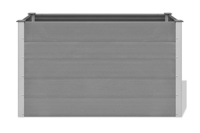 Høybed WPC 150x50x91 cm grå - Hagemøbler - Øvrig utendørs - Tilbehør utendørs - Hagekrukker