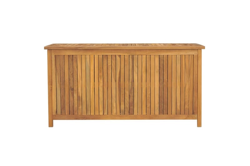 Hageboks 114x50x58 cm heltre teak - Brun - Hagemøbler - Øvrig utendørs - Tilbehør utendørs - Hagekrukker