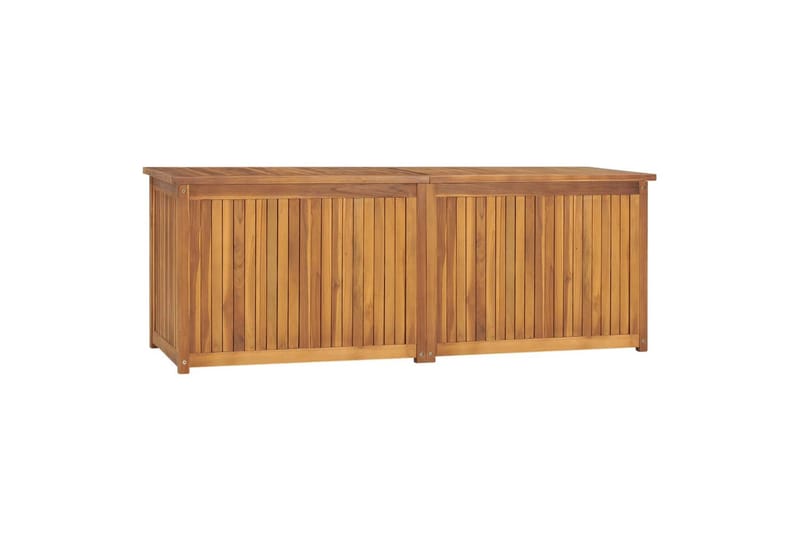 Hageboks 150x50x53 cm heltre teak - Brun - Hagemøbler - Øvrig utendørs - Tilbehør utendørs - Hagekrukker