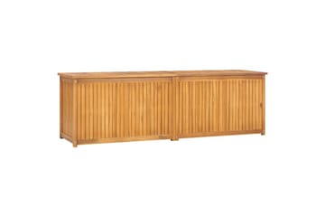 Hageboks 175x50x53 cm heltre teak - Brun - Hagemøbler - Øvrig utendørs - Tilbehør utendørs - Hagekrukker