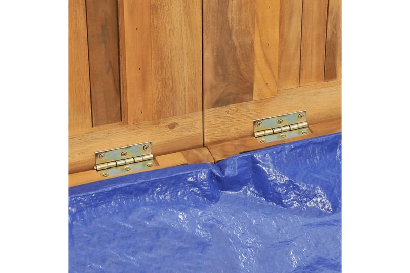 Hageboks 175x50x53 cm heltre teak - Brun - Hagemøbler - Øvrig utendørs - Tilbehør utendørs - Hagekrukker