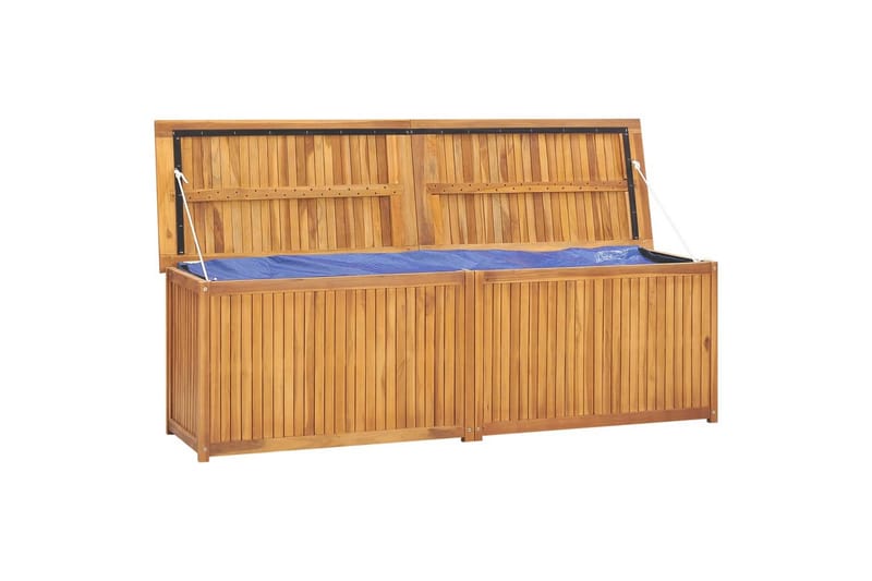 Hageboks 175x50x53 cm heltre teak - Brun - Hagemøbler - Øvrig utendørs - Tilbehør utendørs - Hagekrukker