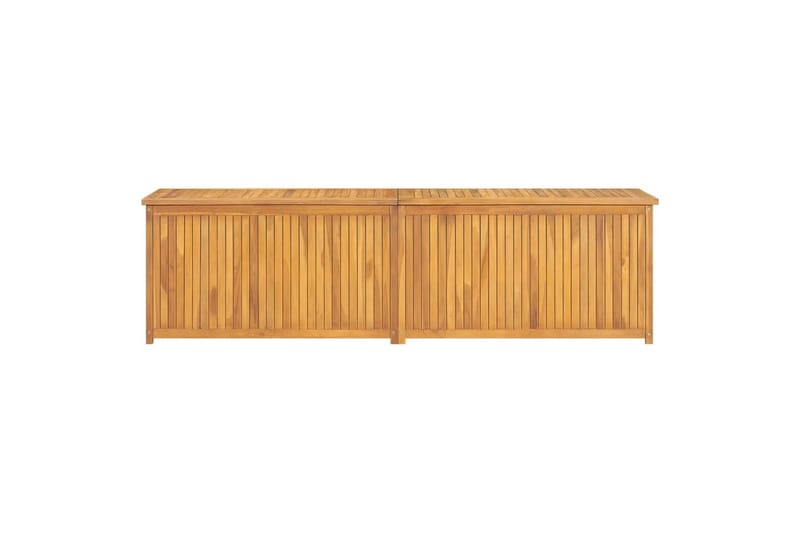 Hageboks 200x50x53 cm heltre teak - Brun - Hagemøbler - Øvrig utendørs - Tilbehør utendørs - Hagekrukker