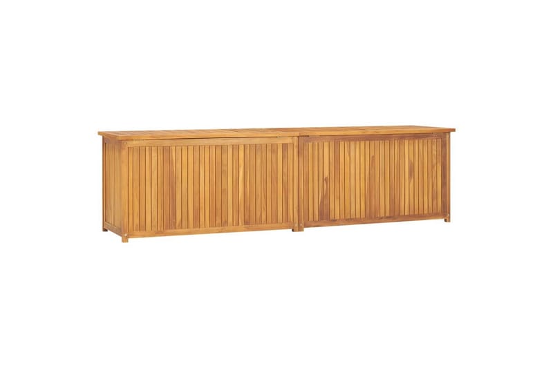 Hageboks 200x50x53 cm heltre teak - Brun - Hagemøbler - Øvrig utendørs - Tilbehør utendørs - Hagekrukker