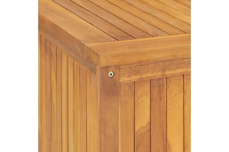 Hageboks 200x50x53 cm heltre teak - Brun - Hagemøbler - Øvrig utendørs - Tilbehør utendørs - Hagekrukker