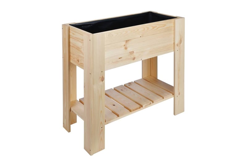 HI Opphøyd bed 92x41x80 cm furu - Hagemøbler - Øvrig utendørs - Tilbehør utendørs - Hagekrukker