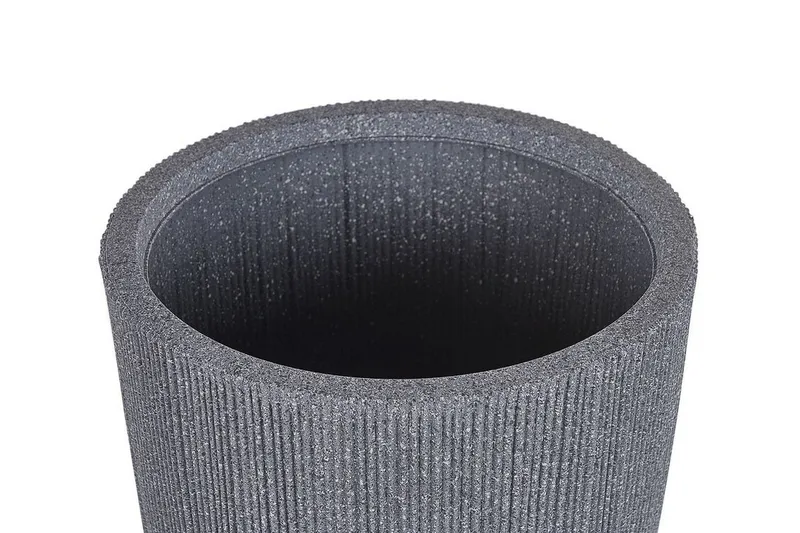 Krukke 44 x 44 x 48 cm grå CHIOS - Grå - Hagemøbler - Øvrig utendørs - Tilbehør utendørs - Hagekrukker