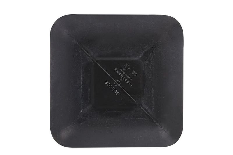 Krukke 50 x 50 x 49 cm svart PARIKIA - Svart - Hagemøbler - Øvrig utendørs - Tilbehør utendørs - Hagekrukker