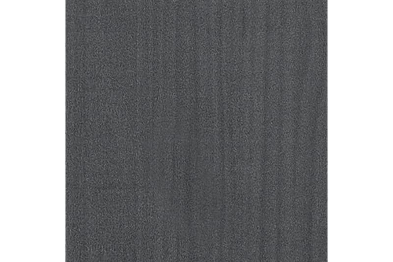 Plantekasse grå 50x50x70 cm heltre furu - Grå - Hagemøbler - Øvrig utendørs - Tilbehør utendørs - Hagekrukker
