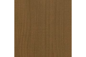 Plantekasse honningbrun 31x31x31 cm heltre furu - Brun - Hagemøbler - Øvrig utendørs - Tilbehør utendørs - Hagekrukker