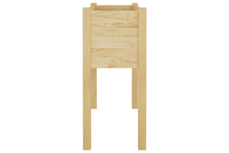 Plantekasser 2 stk 70x31x70 cm heltre furu - Brun - Hagemøbler - Øvrig utendørs - Tilbehør utendørs - Hagekrukker