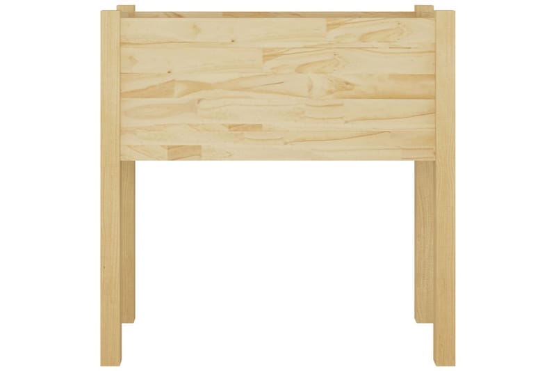 Plantekasser 2 stk 70x31x70 cm heltre furu - Brun - Hagemøbler - Øvrig utendørs - Tilbehør utendørs - Hagekrukker