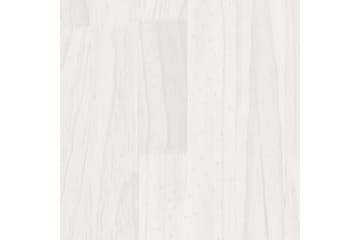 Plantekasser 2 stk hvit 70x31x70 cm heltre furu - Hvit - Hagemøbler - Øvrig utendørs - Tilbehør utendørs - Hagekrukker