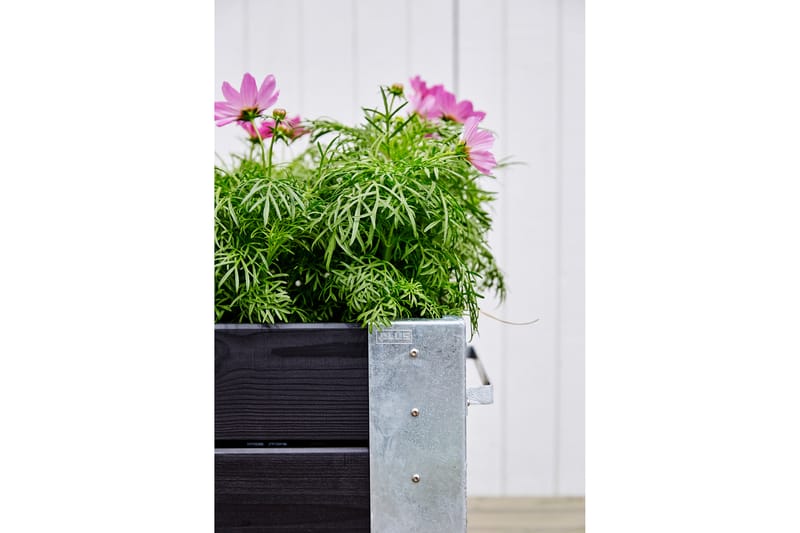 PLUS Cubic Blomsterkasser med Hjul 120x45 cm - Hagemøbler - Øvrig utendørs - Tilbehør utendørs - Hagekrukker