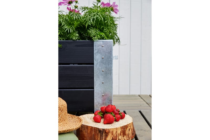 PLUS Cubic Blomsterkasser med Hjul 120x45 cm - Hagemøbler - Øvrig utendørs - Tilbehør utendørs - Hagekrukker