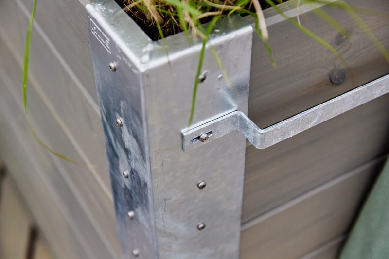 PLUS Cubic Blomsterkasser med Hjul 95 cm - Hagemøbler - Øvrig utendørs - Tilbehør utendørs - Hagekrukker