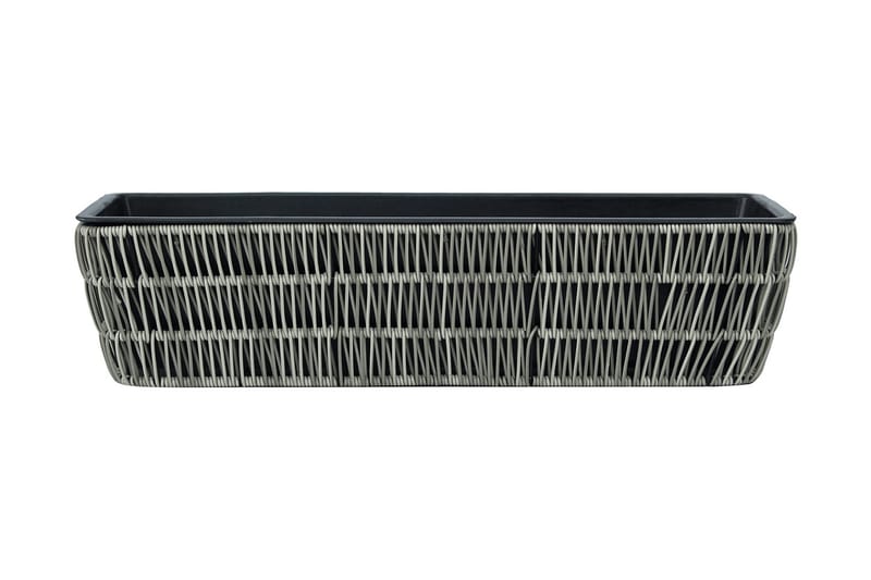 Wicker Dyrkingskasse 60x19xH15 cm Grå - Hagemøbler - Øvrig utendørs - Tilbehør utendørs - Hagekrukker