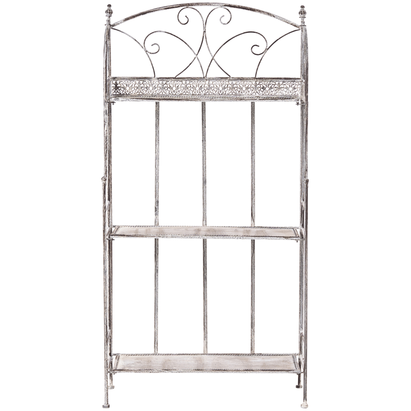 Hylle utendørs Villadose 60 cm - Grå - Hagemøbler - Øvrig utendørs - Tilbehør utendørs - Hyller utendørs