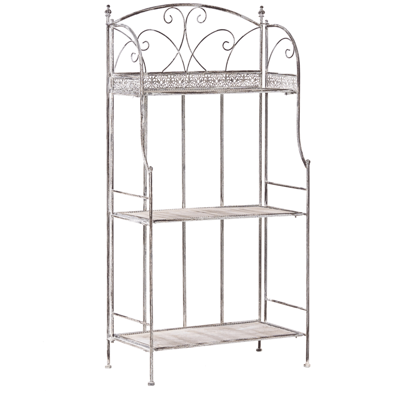 Hylle utendørs Villadose 60 cm, Grå