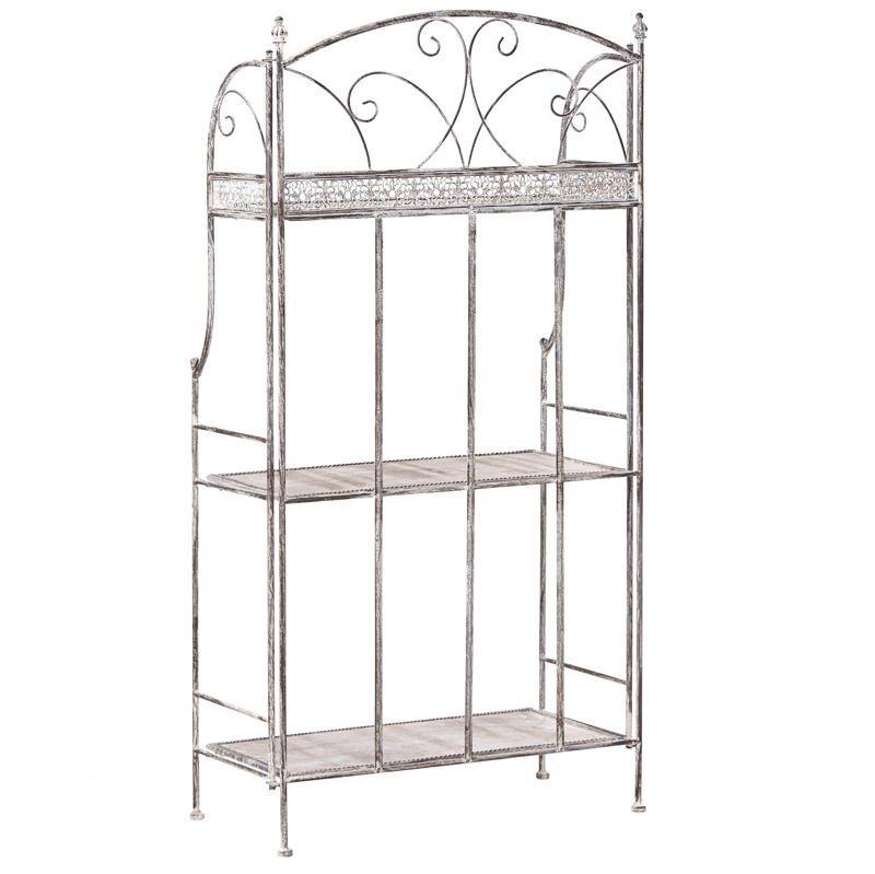 Hylle utendørs Villadose 60 cm - Grå - Hagemøbler - Øvrig utendørs - Tilbehør utendørs - Hyller utendørs