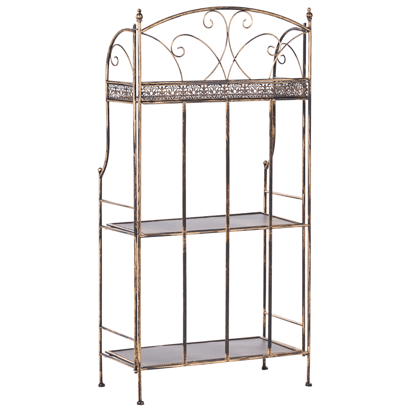 Hylle utendørs Villadose 60 cm - Svart - Hagemøbler - Øvrig utendørs - Tilbehør utendørs - Hyller utendørs