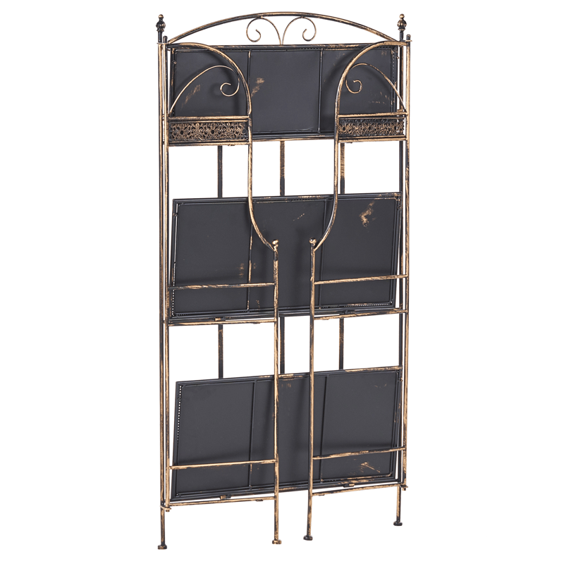 Hylle utendørs Villadose 60 cm - Svart - Hagemøbler - Øvrig utendørs - Tilbehør utendørs - Hyller utendørs