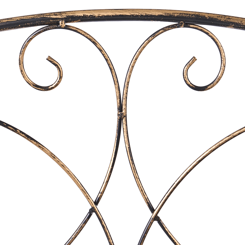 Hylle utendørs Villadose 60 cm - Svart - Hagemøbler - Øvrig utendørs - Tilbehør utendørs - Hyller utendørs