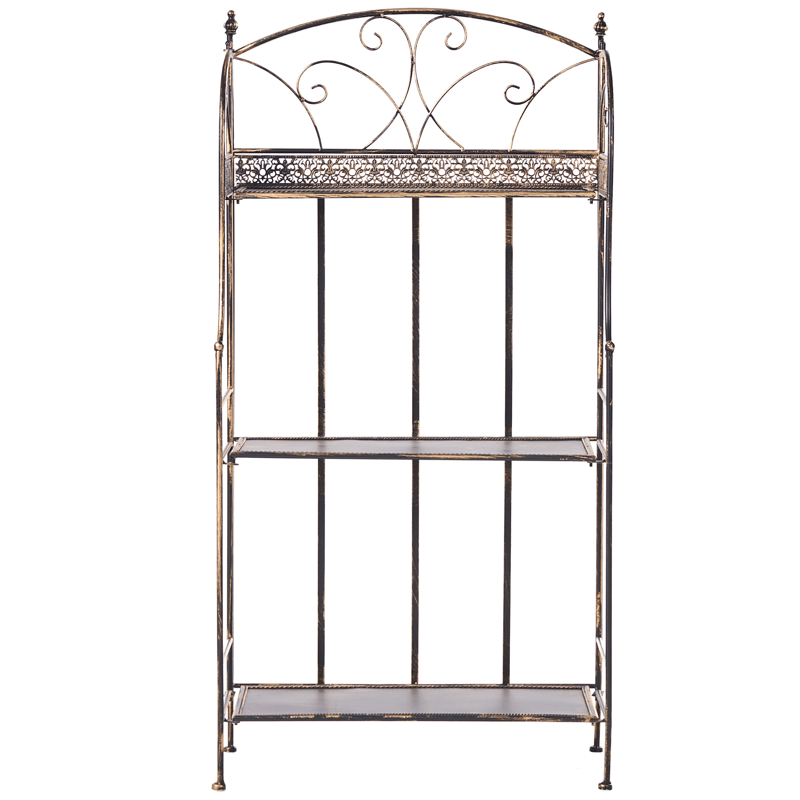 Hylle utendørs Villadose 60 cm - Svart - Hagemøbler - Øvrig utendørs - Tilbehør utendørs - Hyller utendørs