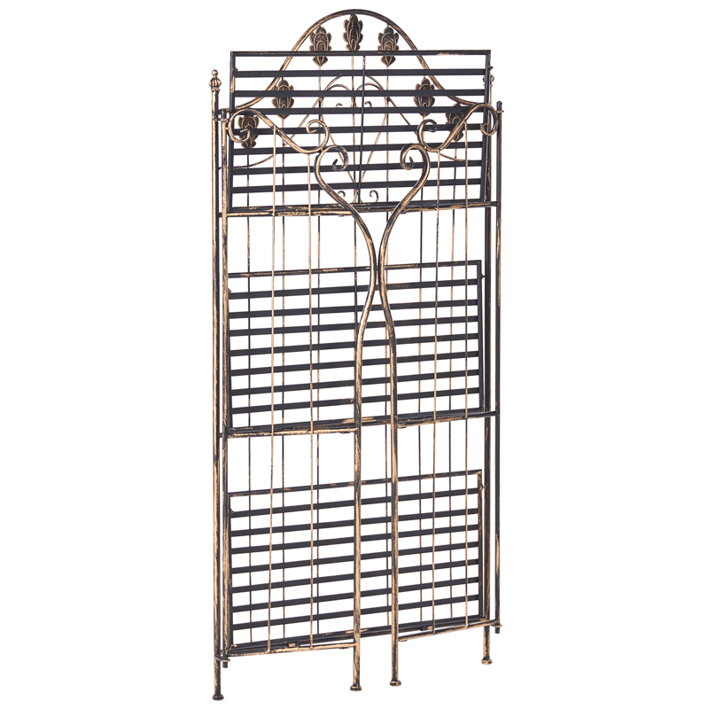 Hylle utendørs Visano 59 cm - Svart - Hagemøbler - Øvrig utendørs - Tilbehør utendørs - Hyller utendørs