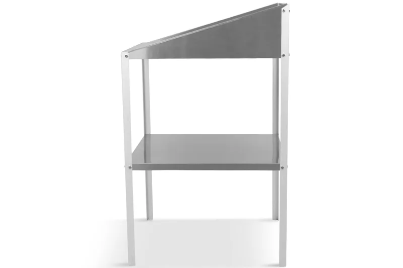 Drivhushylle 56x56x92 cm - Sølv - Hagemøbler - Øvrig utendørs - Tilbehør utendørs - Hyller utendørs