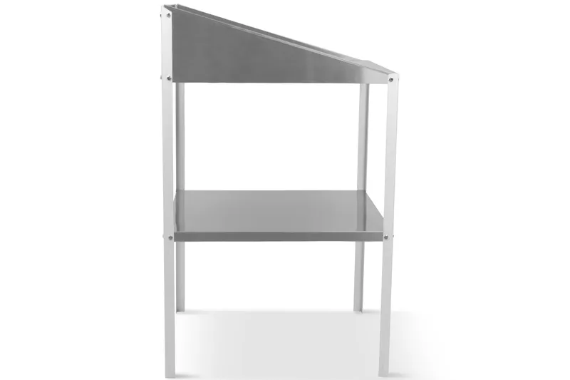 Drivhushylle 56x56x92 cm - Sølv - Hagemøbler - Øvrig utendørs - Tilbehør utendørs - Hyller utendørs