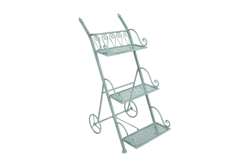 Mint Hylle 37x49x81 cm Antikkgrønn - Hagemøbler - Øvrig utendørs - Tilbehør utendørs - Hyller utendørs