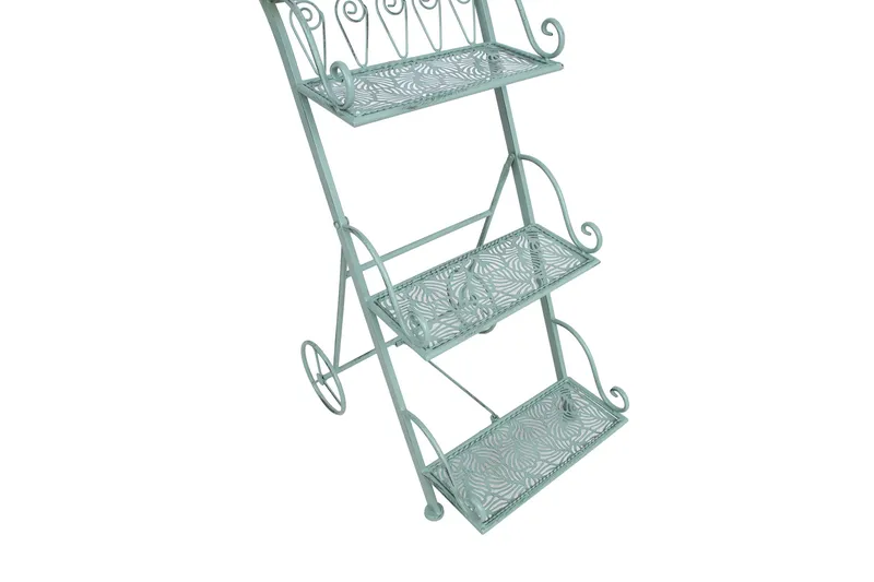 Mint Hylle 37x49x81 cm Antikkgrønn - Hagemøbler - Øvrig utendørs - Tilbehør utendørs - Hyller utendørs